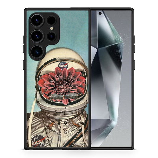 Θήκη Samsung Galaxy S25 Ultra Nasa Bloom από τη Smartfits με σχέδιο στο πίσω μέρος και μαύρο περίβλημα | Samsung Galaxy S25 Ultra Nasa Bloom case with colorful back and black bezels