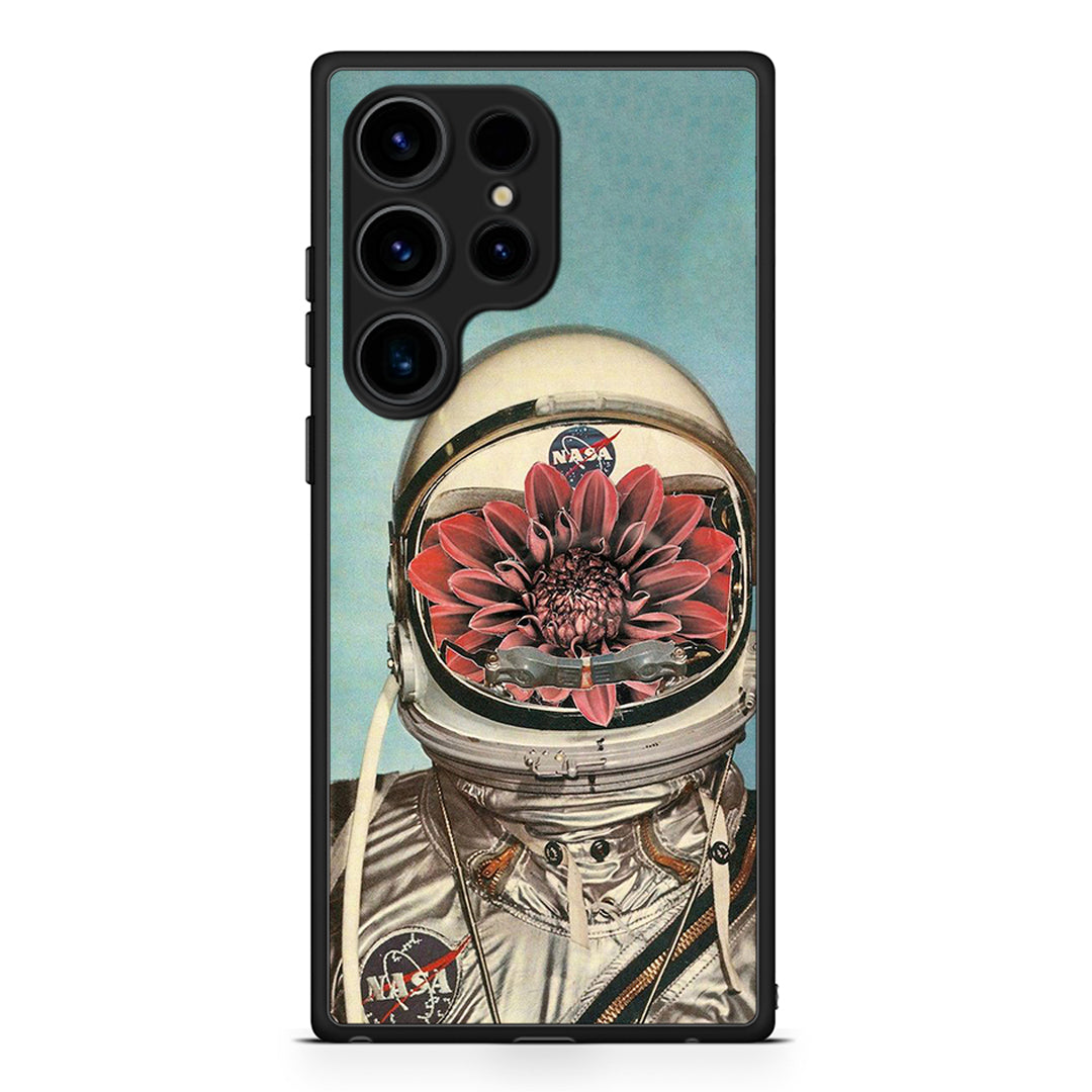 Samsung Galaxy S25 Ultra Nasa Bloom θήκη από τη Smartfits με σχέδιο στο πίσω μέρος και μαύρο περίβλημα | Smartphone case with colorful back and black bezels by Smartfits