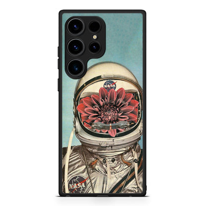 Samsung Galaxy S25 Ultra Nasa Bloom θήκη από τη Smartfits με σχέδιο στο πίσω μέρος και μαύρο περίβλημα | Smartphone case with colorful back and black bezels by Smartfits