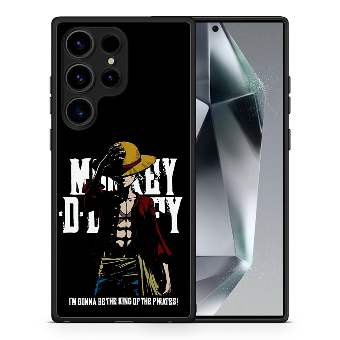 Θήκη Samsung Galaxy S25 Ultra Pirate King από τη Smartfits με σχέδιο στο πίσω μέρος και μαύρο περίβλημα | Samsung Galaxy S25 Ultra Pirate King case with colorful back and black bezels