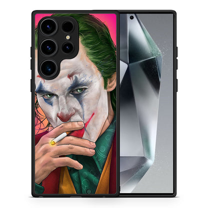Θήκη Samsung Galaxy S25 Ultra JokesOnU PopArt από τη Smartfits με σχέδιο στο πίσω μέρος και μαύρο περίβλημα | Samsung Galaxy S25 Ultra JokesOnU PopArt case with colorful back and black bezels