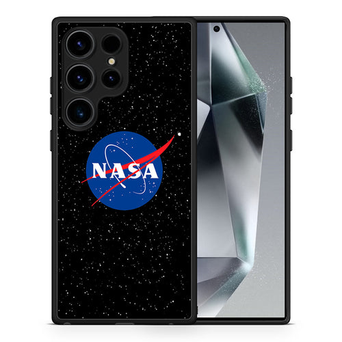 Θήκη Samsung Galaxy S25 Ultra NASA PopArt από τη Smartfits με σχέδιο στο πίσω μέρος και μαύρο περίβλημα | Samsung Galaxy S25 Ultra NASA PopArt case with colorful back and black bezels