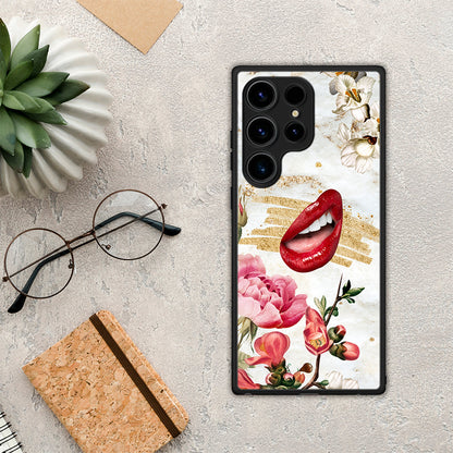 Red Lips - Samsung Galaxy S25 Ultra θήκη