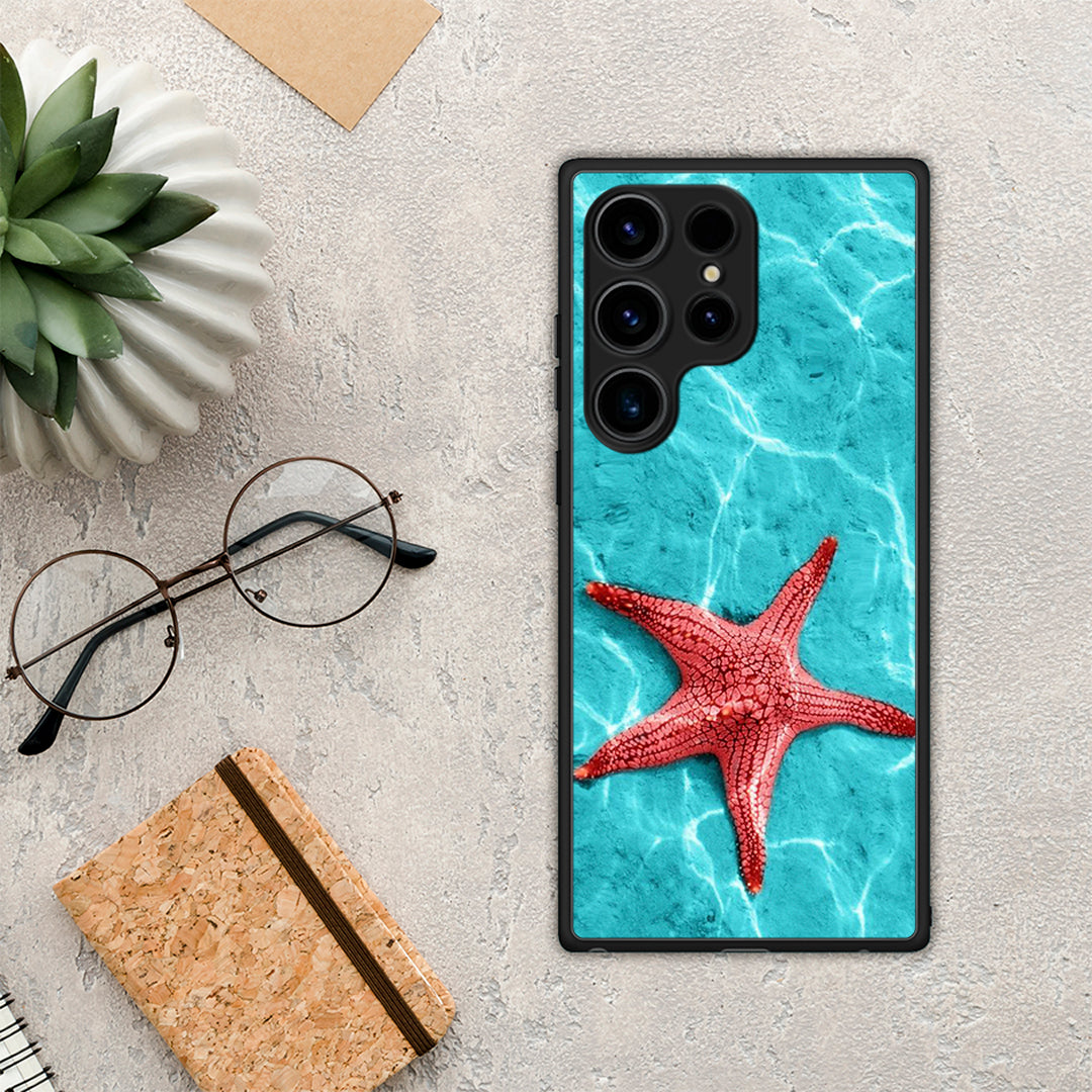 Red Starfish - Samsung Galaxy S25 Ultra θήκη