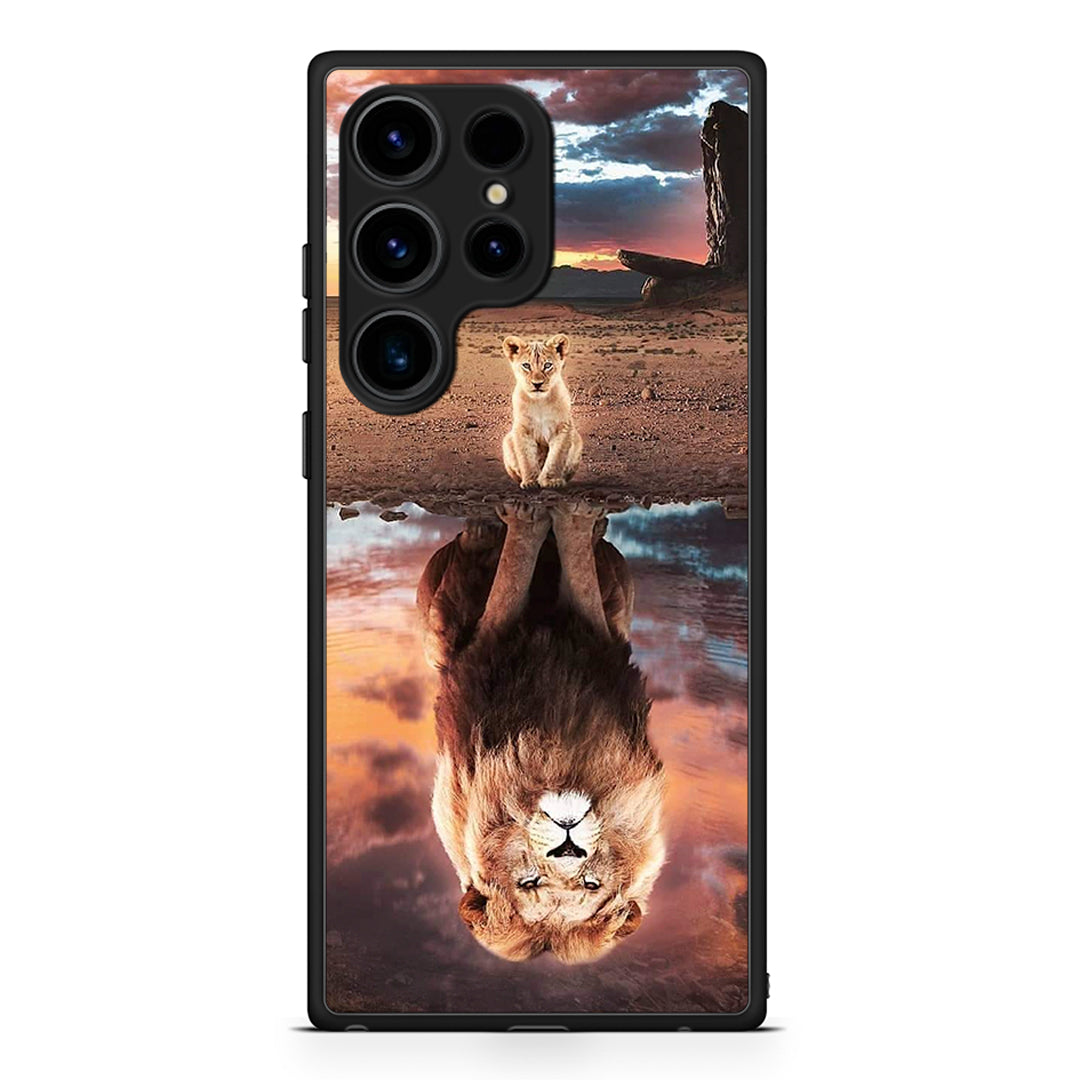 Samsung Galaxy S25 Ultra Sunset Dreams Θήκη Αγίου Βαλεντίνου από τη Smartfits με σχέδιο στο πίσω μέρος και μαύρο περίβλημα | Smartphone case with colorful back and black bezels by Smartfits