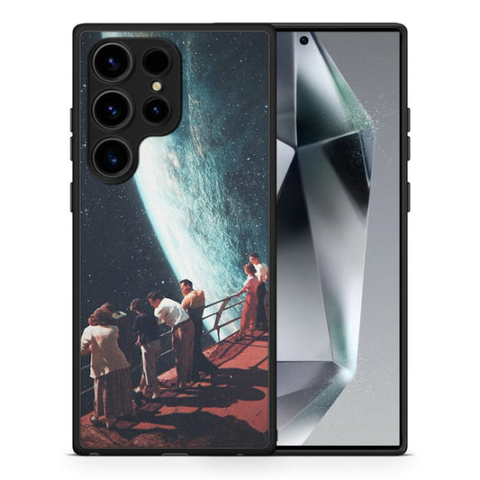 Θήκη Samsung Galaxy S25 Ultra Surreal View από τη Smartfits με σχέδιο στο πίσω μέρος και μαύρο περίβλημα | Samsung Galaxy S25 Ultra Surreal View case with colorful back and black bezels