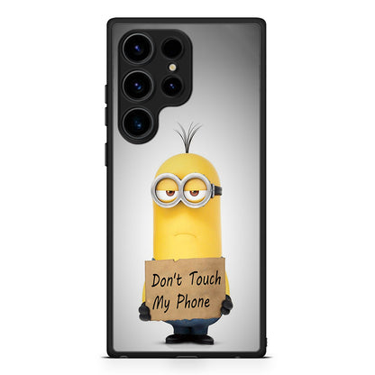 4 - Samsung Galaxy S25 Ultra Minion Text case, cover, bumper