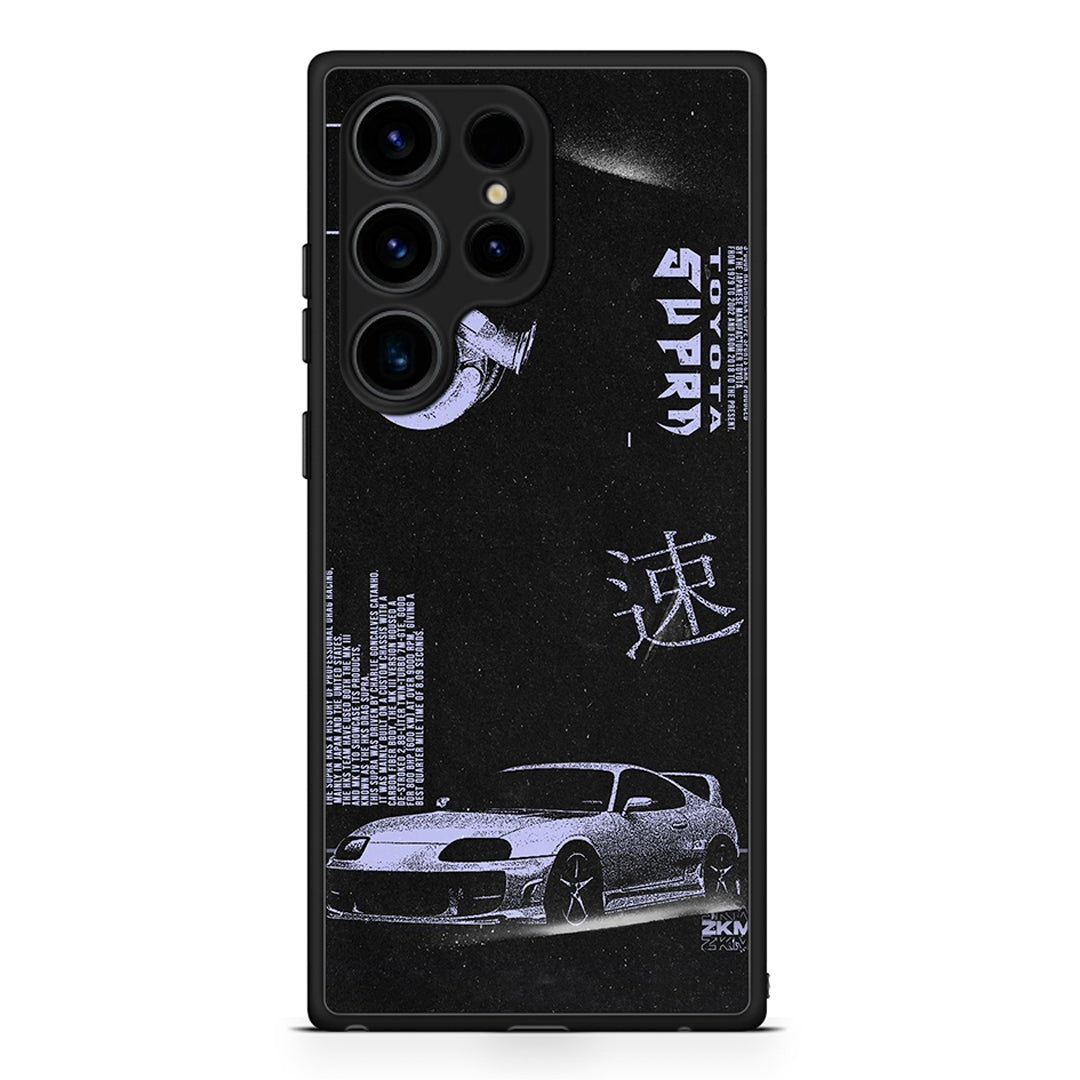 Samsung Galaxy S25 Ultra Tokyo Drift Θήκη Αγίου Βαλεντίνου από τη Smartfits με σχέδιο στο πίσω μέρος και μαύρο περίβλημα | Smartphone case with colorful back and black bezels by Smartfits