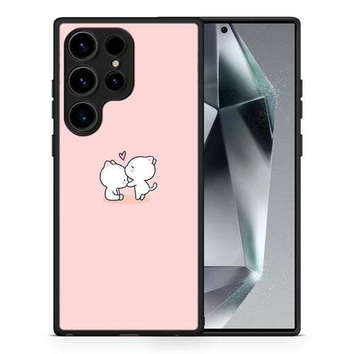 Θήκη Samsung Galaxy S25 Ultra Love Valentine από τη Smartfits με σχέδιο στο πίσω μέρος και μαύρο περίβλημα | Samsung Galaxy S25 Ultra Love Valentine case with colorful back and black bezels