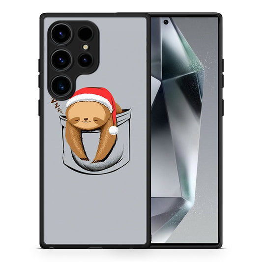 Θήκη Samsung Galaxy S25 Ultra Xmas Zzzz από τη Smartfits με σχέδιο στο πίσω μέρος και μαύρο περίβλημα | Samsung Galaxy S25 Ultra Xmas Zzzz case with colorful back and black bezels