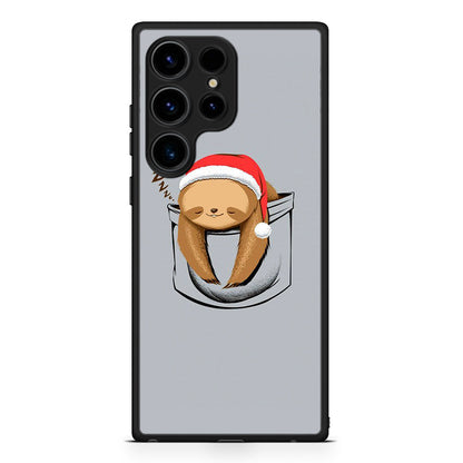 Samsung Galaxy S25 Ultra Xmas Zzzz θήκη από τη Smartfits με σχέδιο στο πίσω μέρος και μαύρο περίβλημα | Smartphone case with colorful back and black bezels by Smartfits