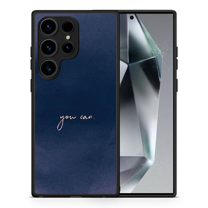 Θήκη Samsung Galaxy S25 Ultra You Can από τη Smartfits με σχέδιο στο πίσω μέρος και μαύρο περίβλημα | Samsung Galaxy S25 Ultra You Can case with colorful back and black bezels