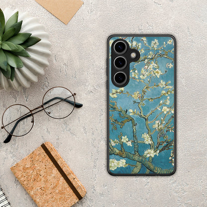 White Blossoms - Samsung Galaxy S25 θήκη