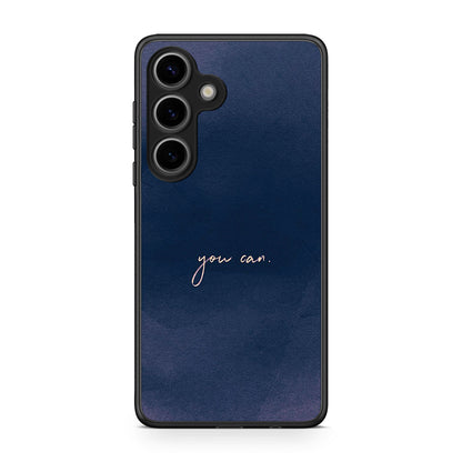 Samsung Galaxy S25 You Can θήκη από τη Smartfits με σχέδιο στο πίσω μέρος και μαύρο περίβλημα | Smartphone case with colorful back and black bezels by Smartfits