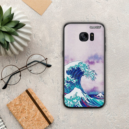Blue Waves - Samsung Galaxy S7 θήκη