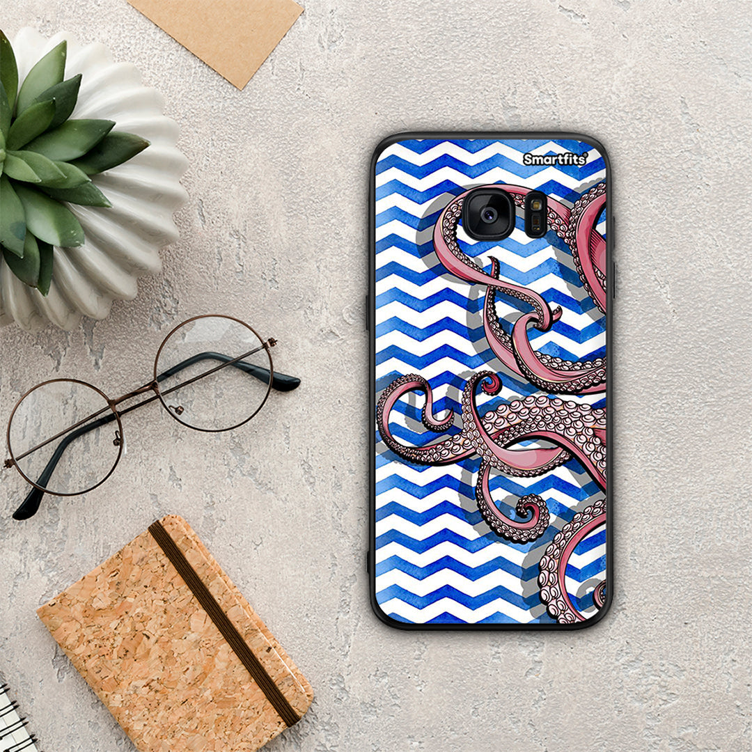 Chevron Devilfish - Samsung Galaxy S7 Edge θήκη