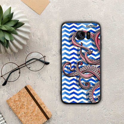 Chevron Devilfish - Samsung Galaxy S7 Edge θήκη
