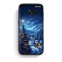 Thumbnail for samsung s7 Christmas Scenery θήκη από τη Smartfits με σχέδιο στο πίσω μέρος και μαύρο περίβλημα | Smartphone case with colorful back and black bezels by Smartfits