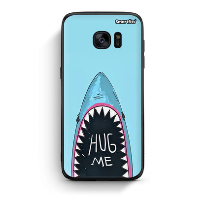 samsung s7 edge Hug Me θήκη από τη Smartfits με σχέδιο στο πίσω μέρος και μαύρο περίβλημα | Smartphone case with colorful back and black bezels by Smartfits