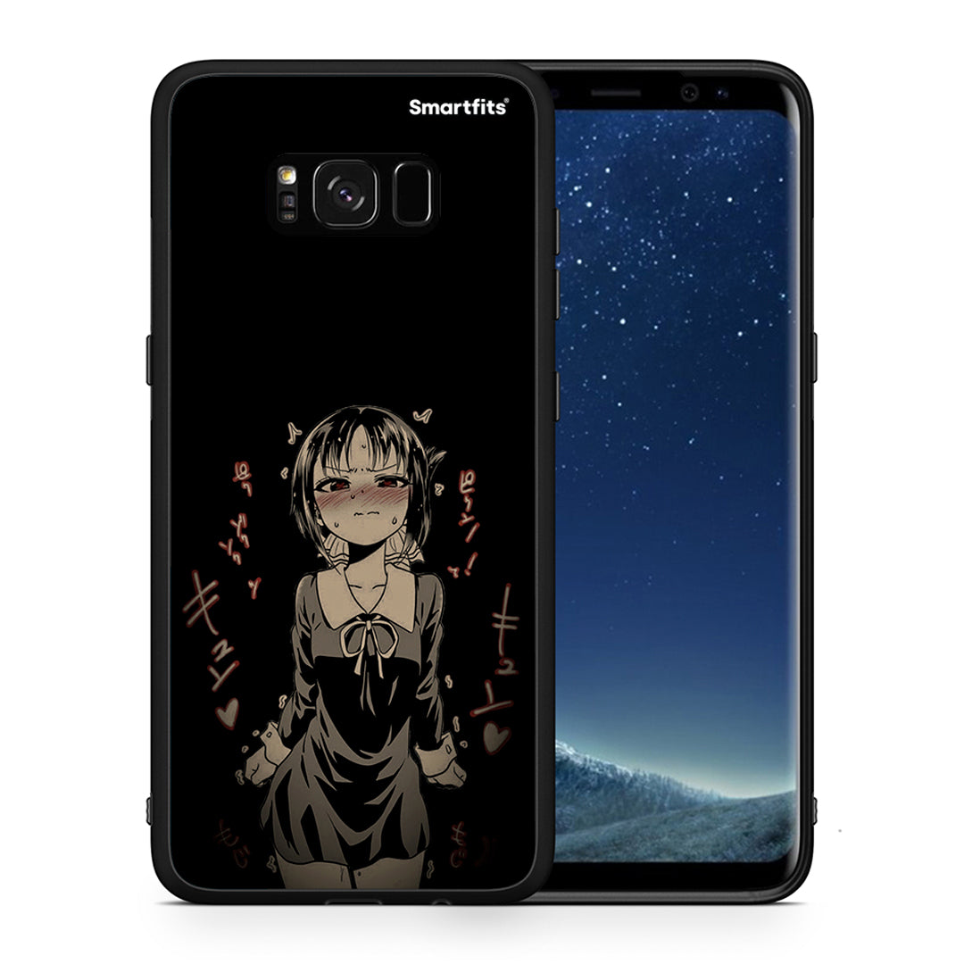 Θήκη Samsung S8 Anime Girl από τη Smartfits με σχέδιο στο πίσω μέρος και μαύρο περίβλημα | Samsung S8 Anime Girl case with colorful back and black bezels