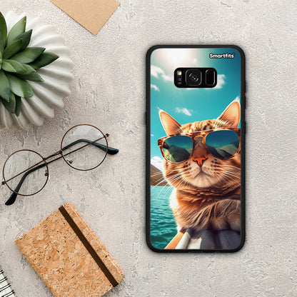 Summer Cat - Samsung Galaxy S8+ θήκη
