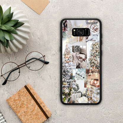 White Christmas - Samsung Galaxy S8+ θήκη