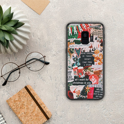 Christmas Happiness - Samsung Galaxy S9 θήκη