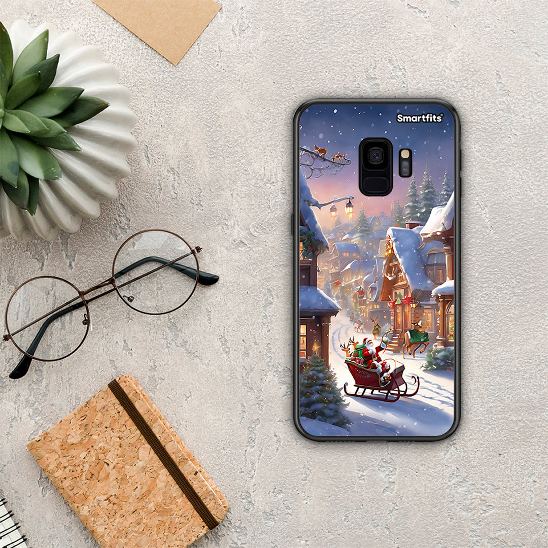 Christmas Snow - Samsung Galaxy S9 θήκη