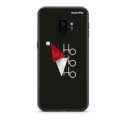 samsung s9 Minimal Christmas θήκη από τη Smartfits με σχέδιο στο πίσω μέρος και μαύρο περίβλημα | Smartphone case with colorful back and black bezels by Smartfits