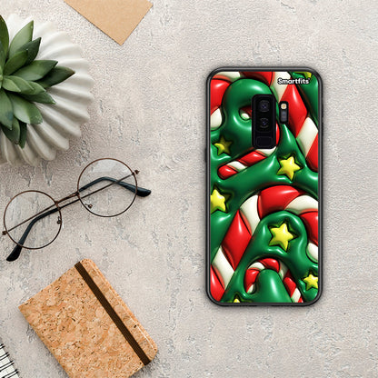 Christmas Bubbles - Samsung Galaxy S9+ θήκη