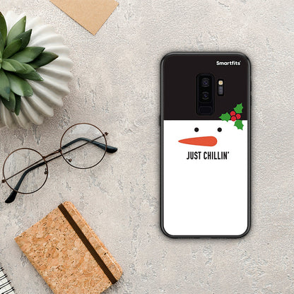 Christmas Chillin - Samsung Galaxy S9+ θήκη