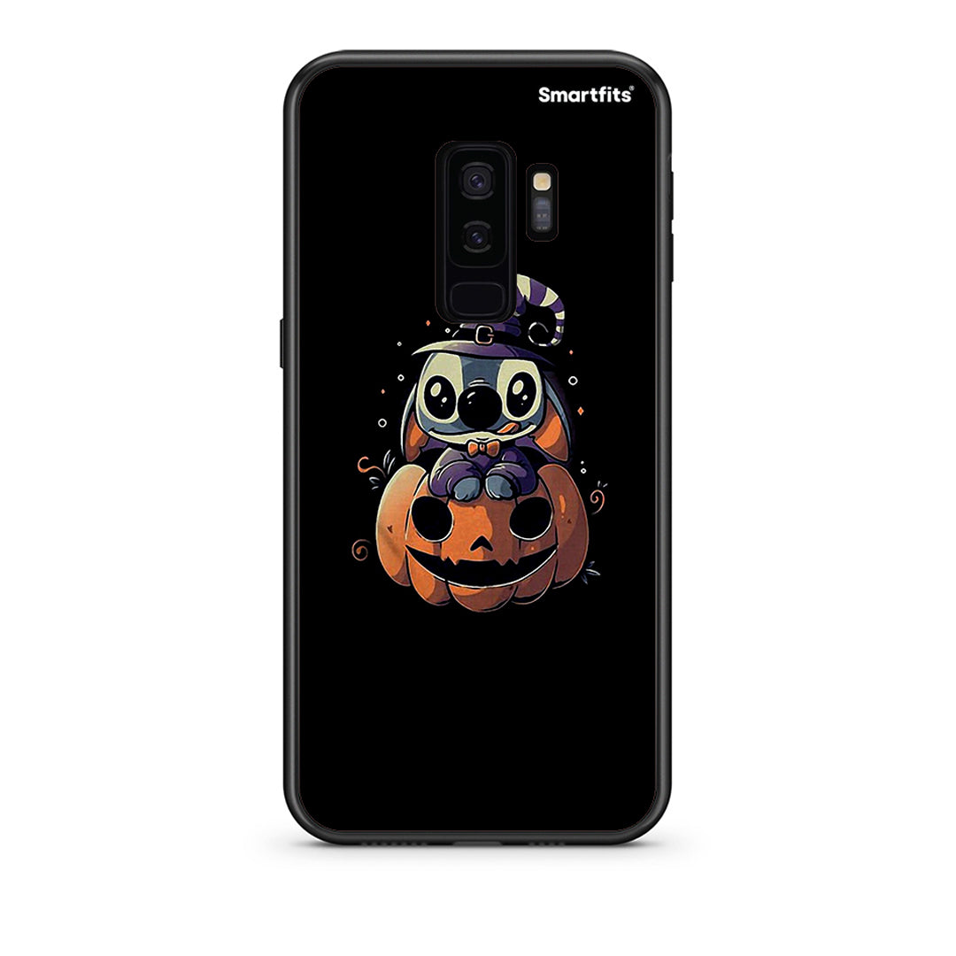 samsung s9 plus Halloween Stitch θήκη από τη Smartfits με σχέδιο στο πίσω μέρος και μαύρο περίβλημα | Smartphone case with colorful back and black bezels by Smartfits