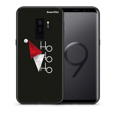 Θήκη Samsung S9 Plus Minimal Christmas από τη Smartfits με σχέδιο στο πίσω μέρος και μαύρο περίβλημα | Samsung S9 Plus Minimal Christmas case with colorful back and black bezels