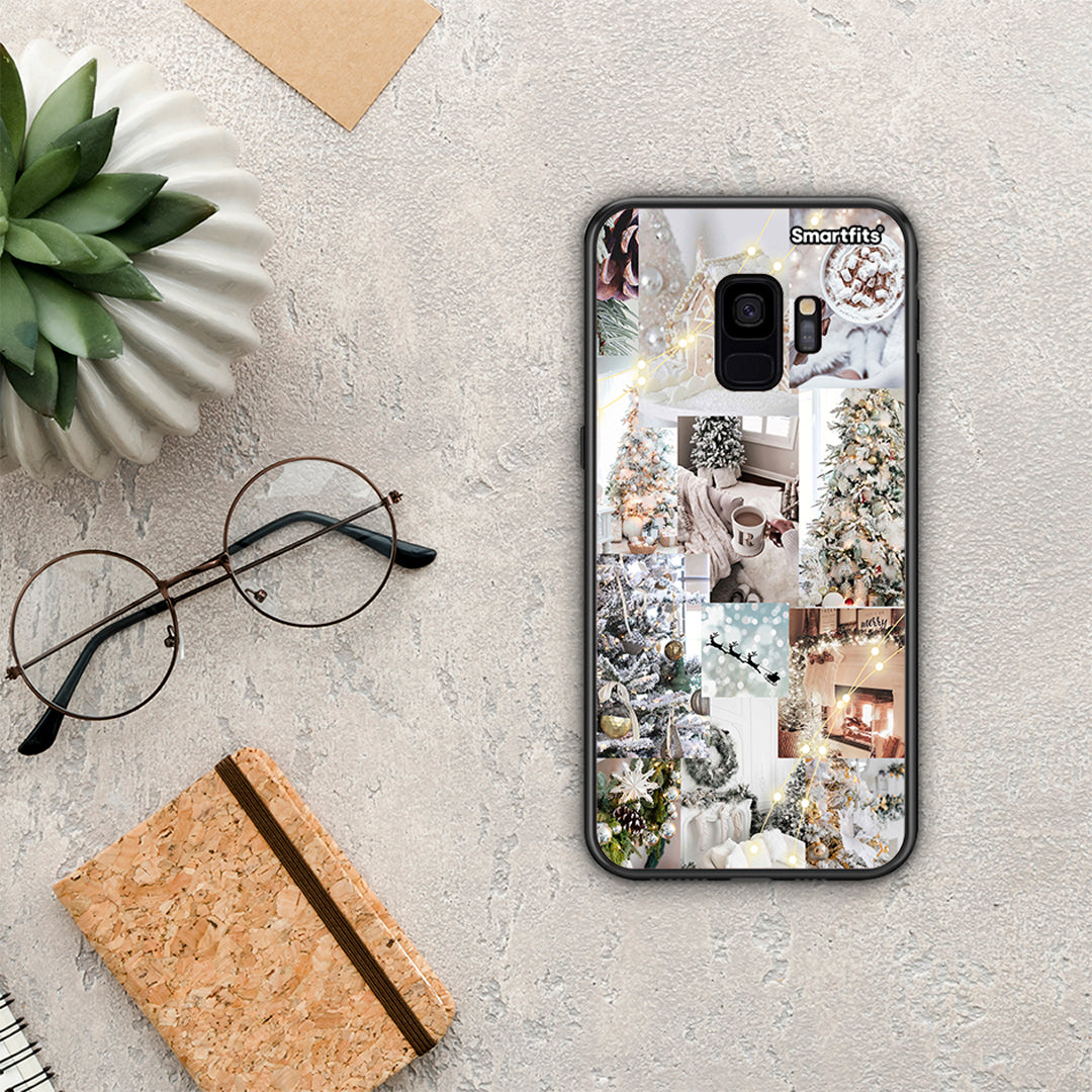 White Christmas - Samsung Galaxy S9 θήκη
