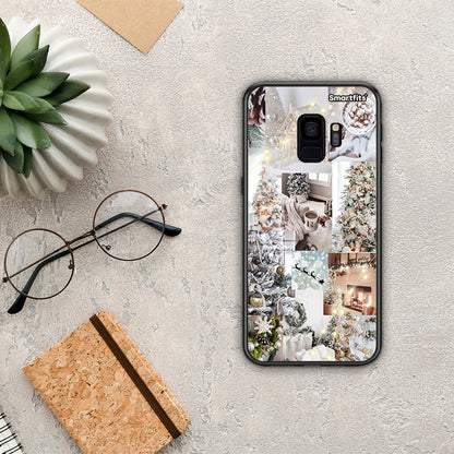 White Christmas - Samsung Galaxy S9 θήκη