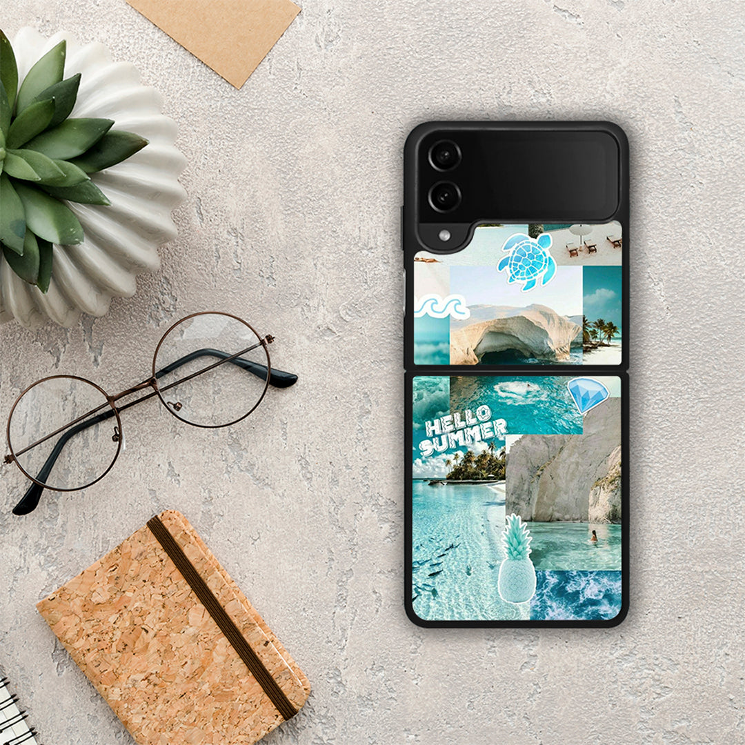 Aesthetic Summer - Samsung Galaxy Z Flip4 θήκη