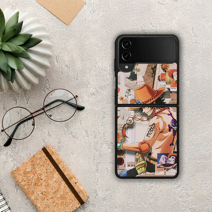 Anime Collage - Samsung Galaxy Z Flip4 θήκη