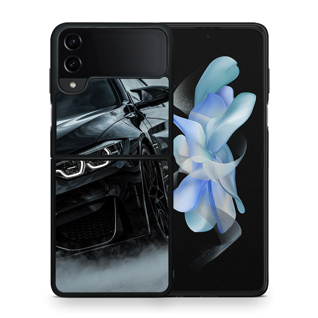 Θήκη Samsung Galaxy Z Flip4 Black BMW από τη Smartfits με σχέδιο στο πίσω μέρος και μαύρο περίβλημα | Samsung Galaxy Z Flip4 Black BMW case with colorful back and black bezels