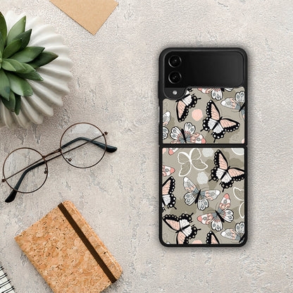 Boho Butterflies - Samsung Galaxy Z Flip4 θήκη