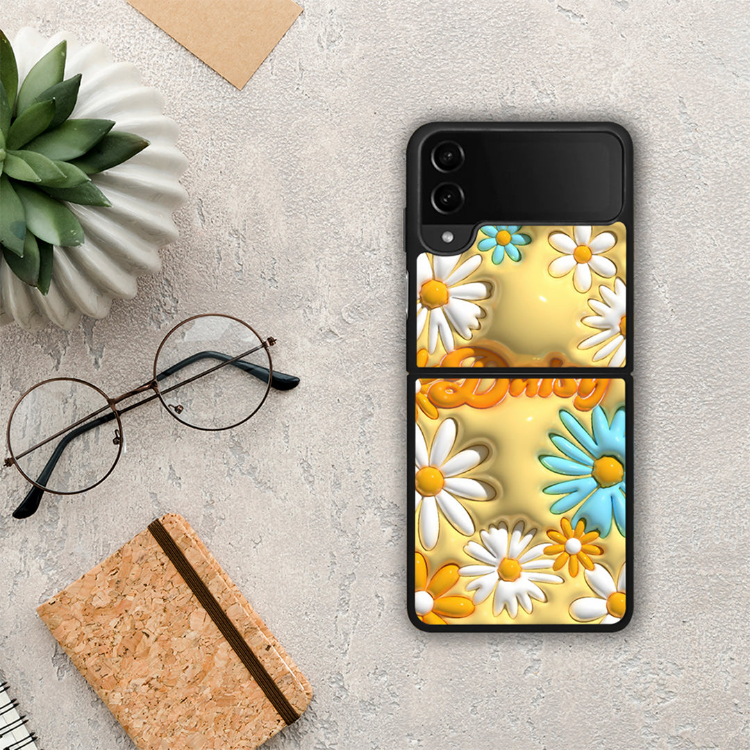 Bubble Daisies - Samsung Galaxy Z Flip4 θήκη