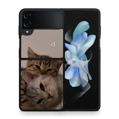 Cats In Love - Samsung Galaxy Z Flip4 θήκη