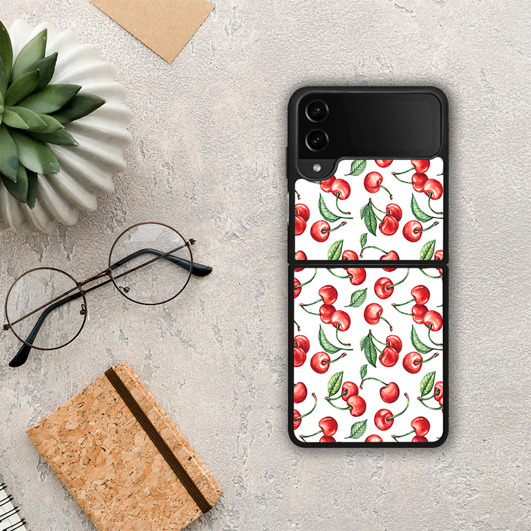 Cherry Summer - Samsung Galaxy Z Flip4 θήκη