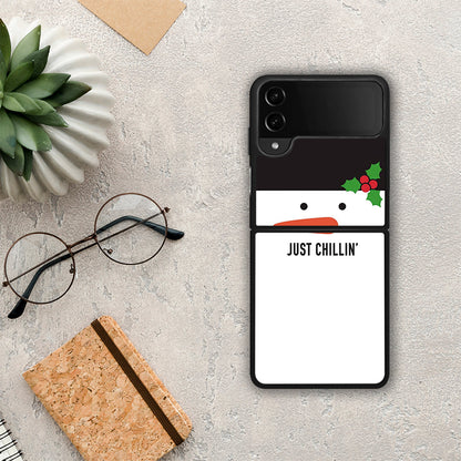 Christmas Chillin - Samsung Galaxy Z Flip4 θήκη