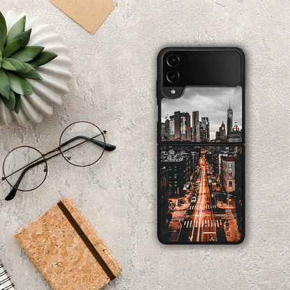 City Lights - Samsung Galaxy Z Flip4 θήκη