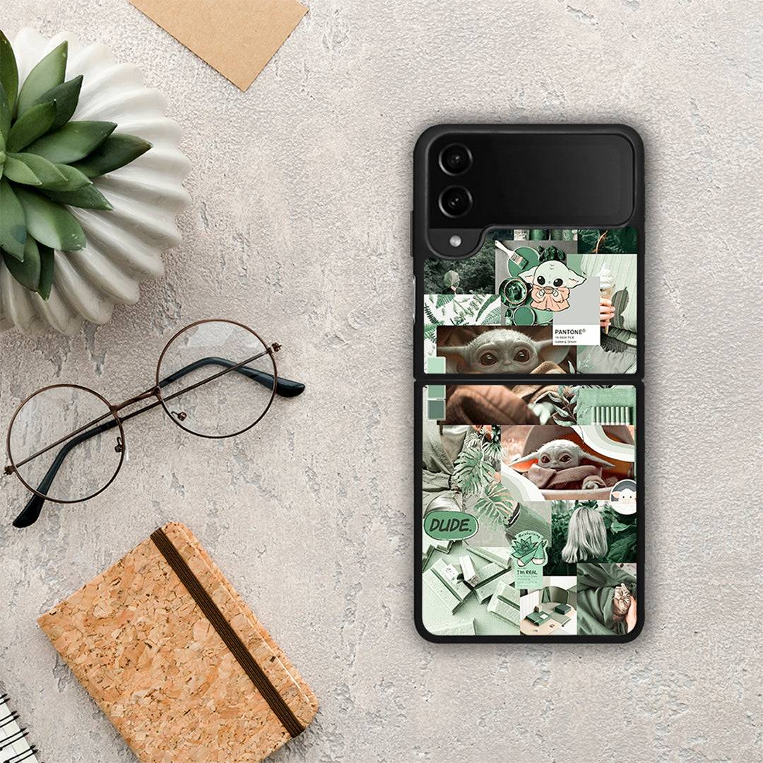 Collage Dude - Samsung Galaxy Z Flip4 θήκη