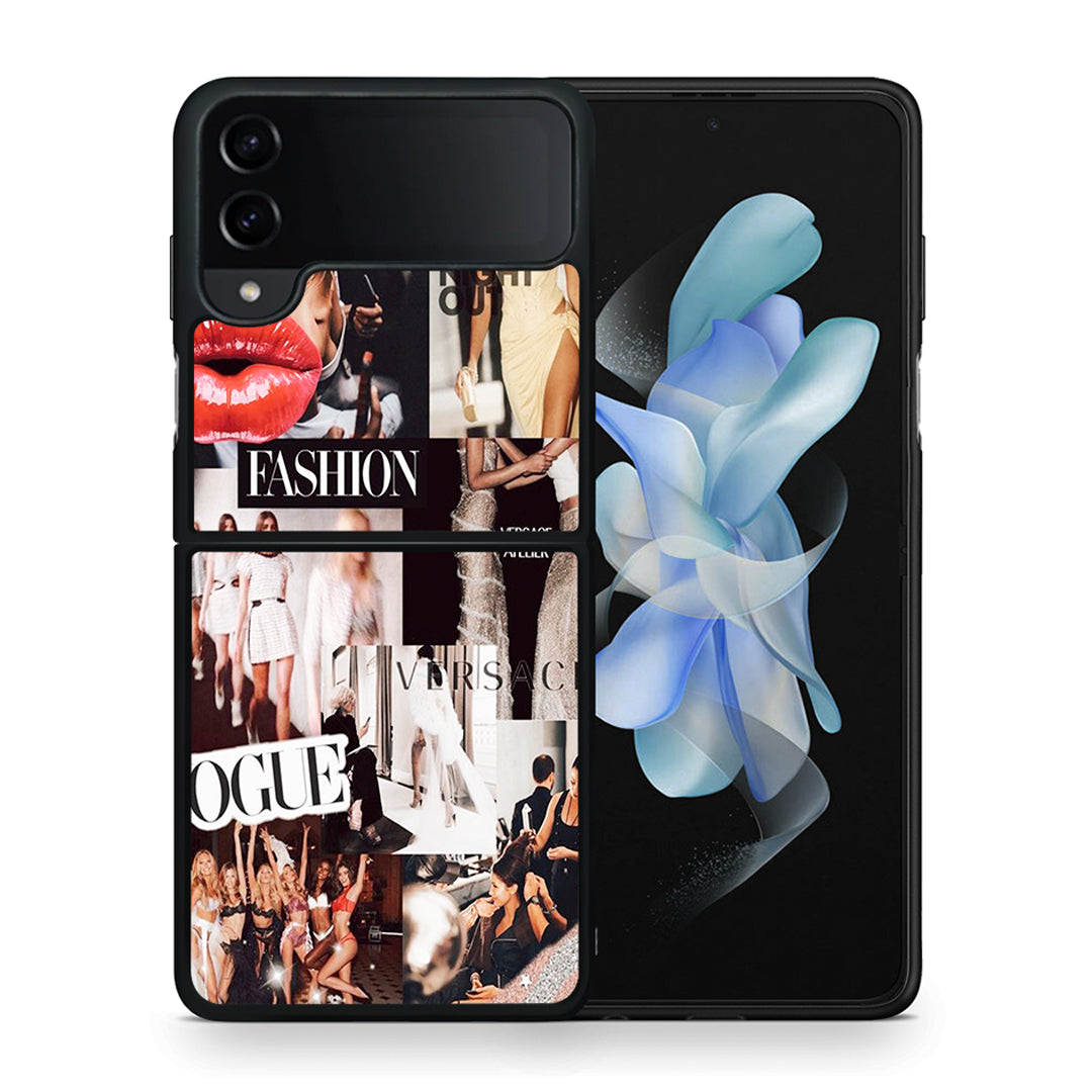 Collage Fashion - Samsung Galaxy Z Flip4 θήκη