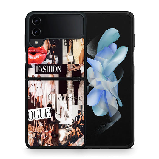 Collage Fashion - Samsung Galaxy Z Flip4 θήκη