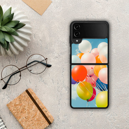 Colorful Balloons - Samsung Galaxy Z Flip4 θήκη
