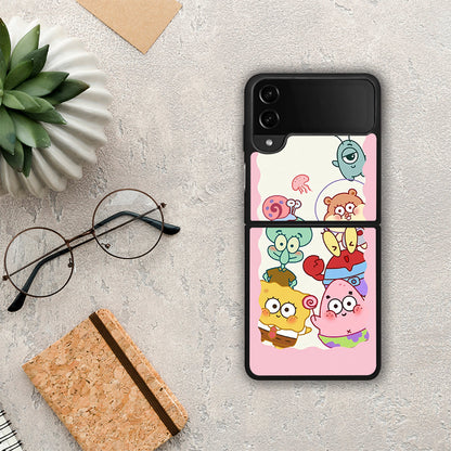 Cute Companion - Samsung Galaxy Z Flip4 θήκη