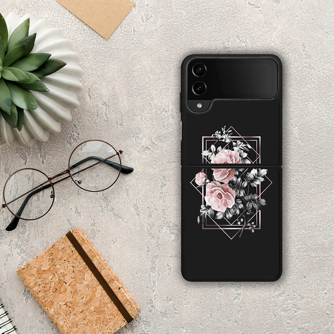 Flower Frame - Samsung Galaxy Z Flip4 θήκη